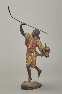 Lot 560 - Vienna Cold Painted Bronze Figure of an Arab...