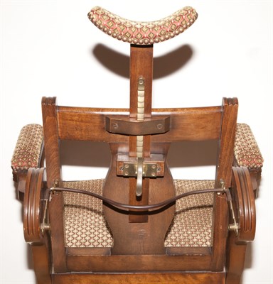 Lot 128 - Victorian Style Upholstered Stained Beechwood...