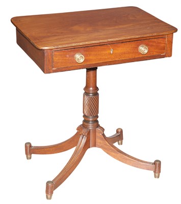 Lot 157 - Federal Style Mahogany Side Table Height 26...