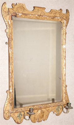 Lot 160 - George II Style Gilt-Wood and Gesso Mirror...