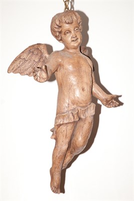 Lot 161 - Composition Figure of an Angel Height 36 inches.