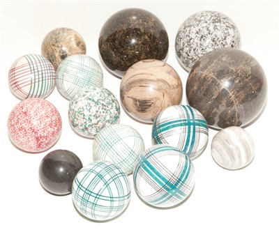 Lot 169 - Group of Victorian Carpet Balls Approximately...