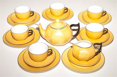 Lot 217 - Continental Porcelain Partial Tea Service...