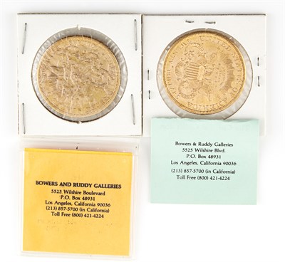 Lot 1157 - United States Two $20 Liberty Two coins dated...