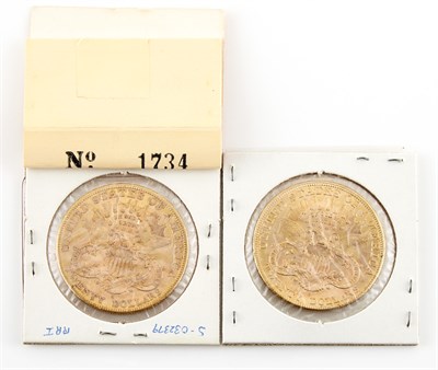 Lot 1161 - United States Two $20 Liberty Two coins dated...