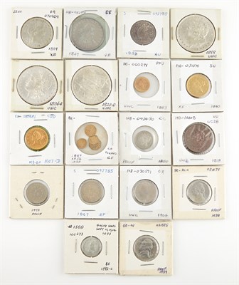 Lot 1178 - United States Coin Group Nice group of...