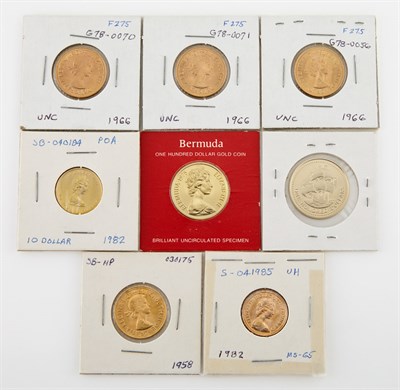 Lot 1106 - British Gold Coins Lot of eight coins...