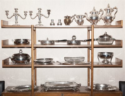 Lot 431 - Group of Silver Plated Table Articles...