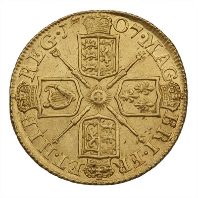 Lot 1076 - Great Britain 1707 Anne Guinea Fr. 320 Seaby...