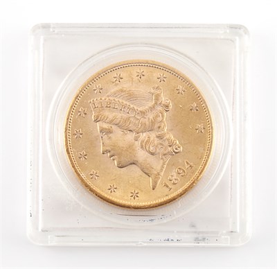 Lot 1159 - United States 1894-S $20 Liberty Attractive...