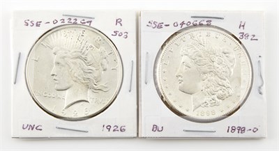Lot 1135 - United States Silver Dollars Useful selection...