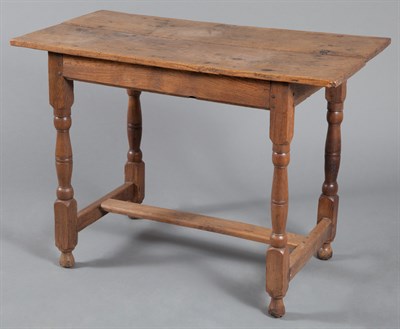 Lot 630 - English Oak Joined Table Partially 17th...