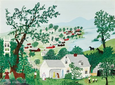 Lot 105 - Anna Mary Robertson Moses (Grandma Moses)...