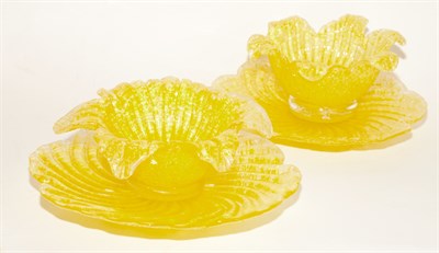 Lot 238 - Set of Eleven Carole Stupell Glass Dessert...