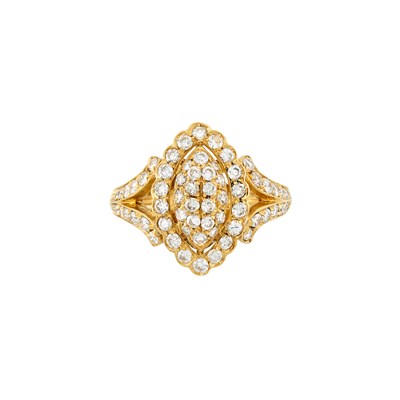 Lot 365 - Gold and Diamond Ring, Cartier