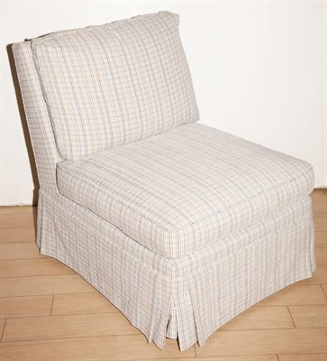 Lot 263 - Upholstered Slipper Chair