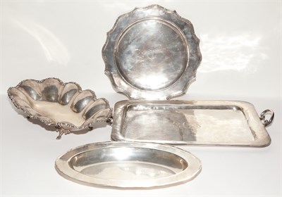 Lot 304 - Group of Four South American Silver Serving...