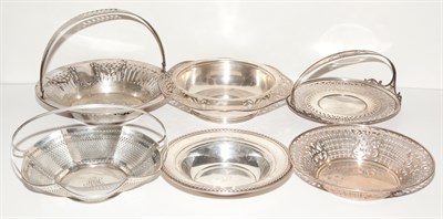 Lot 305 - Group of Six American Sterling Silver Table...