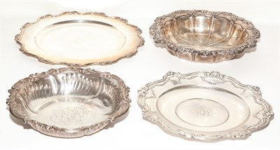 Lot 306 - Group of Four Sterling Silver Bowls and...