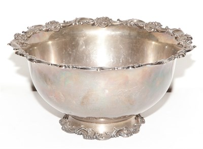 Lot 310 - American Sterling Silver Punch Bowl Diameter...