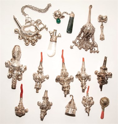 Lot 313 - Group of Silver and Silver Plated Child's...
