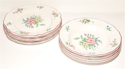Lot 349 - Continental Ceramic Partial Dinner Service...