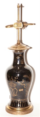 Lot 361 - Chinese Style Gilt Decorated Mirrored Glass...