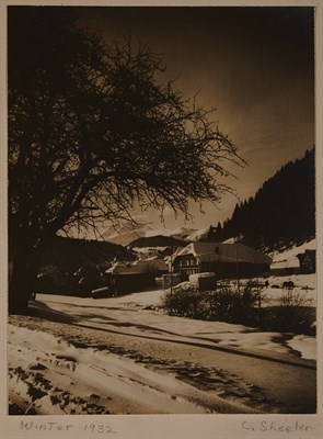 Lot 567 - SHEELER, CHARLES (1883-1965) Winter 1932....