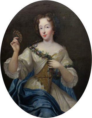 Lot 50 - Circle of Pierre Mignard Portrait of a Lady...