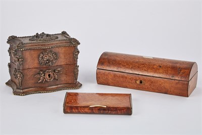 Lot 692 - Napoleon III Carved Oak Box Mace...