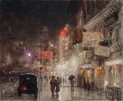 Lot 10 - Alfredo Helsby Chilean, 1862-1936 City...