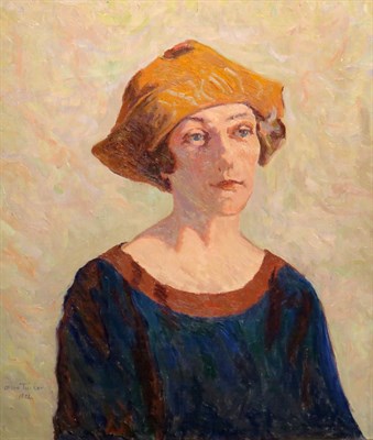 Lot 112 - Allen Tucker American, 1866-1939 Ochre Hat,...