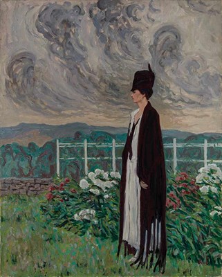 Lot 96 - Allen Tucker American, 1866-1939 Woman in...
