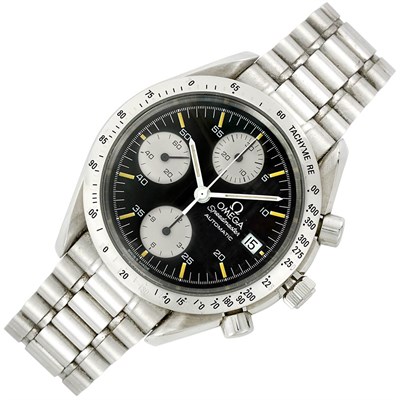 Lot 351 - Gentleman's Stainless Steel 'Speedmaster' Chronograph Wristwatch, Omega