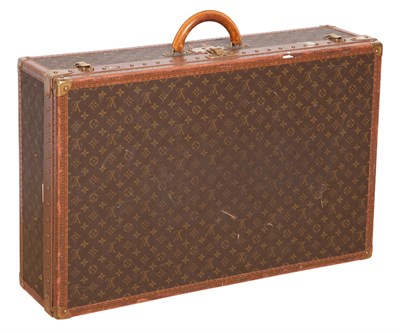 Lot 187 - Louis Vuitton Suitcase Height 8 1/2 inches,...