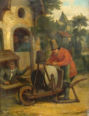 Lot 44 - Dutch School 19th Century (i) Greeting the...