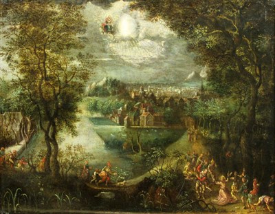 Lot 11 - Flemish School 16th Century Extensive...