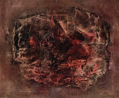 Lot 195 - Krishen Khanna Indian, b. 1925 Untitled, 1962...