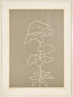 Lot 103 - Alex Katz YARROW (CANTZ 376) Linocut printed...