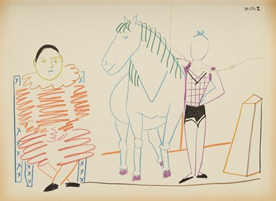 Lot 463 - PICASSO, PABLO Suite de 180 dessins de Picasso....