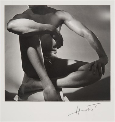Lot 59 - HORST P. HORST (1906-1999) Male Nude (legs...
