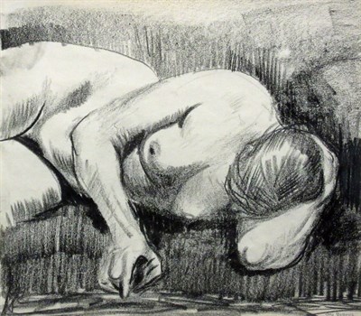 Lot 8 - George Bellows American, 1882-1925 Reclining...