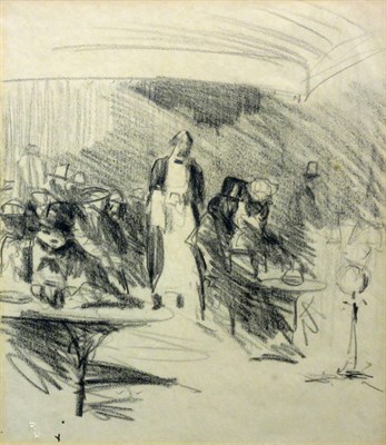 Lot 42 - Robert Henri American, 1865-1929 (i) Cafe...