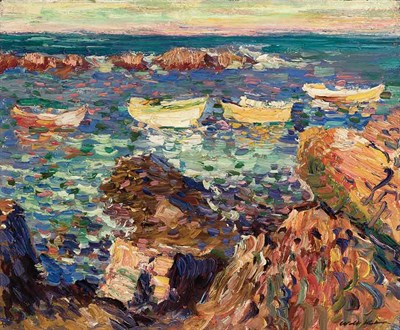 Lot 84 - Walt Francis (Walter) Kuhn American, 1877-1949...