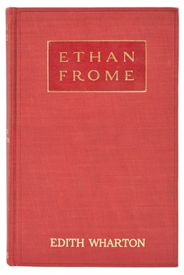 Lot 384 - WHARTON, EDITH Ethan Frome. New York: Charles...