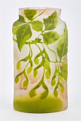 Lot 240A - Emile Gallé French, 1846-1904 Art Nouveau Vase,...