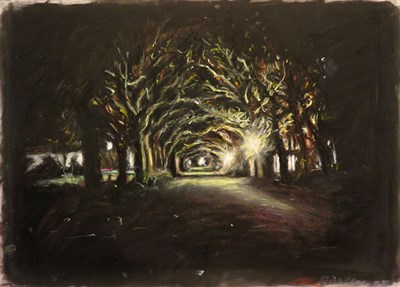 Lot 79 - Kevin Moss American. b. 1957 Mill Hill, 1985...