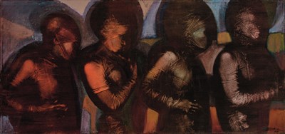 Lot 150 - Edgar Sanchez Venezuelan, b. 1940 Voces...