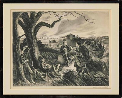 Lot 126 - John de Martelly (1903-1979) BLUE VALLEY FOX...