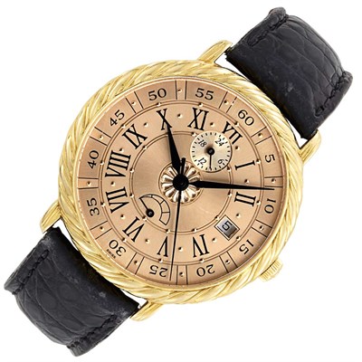 Lot 512 - Gold 'Audachron' Power Reserve Wristwatch, Buccellati